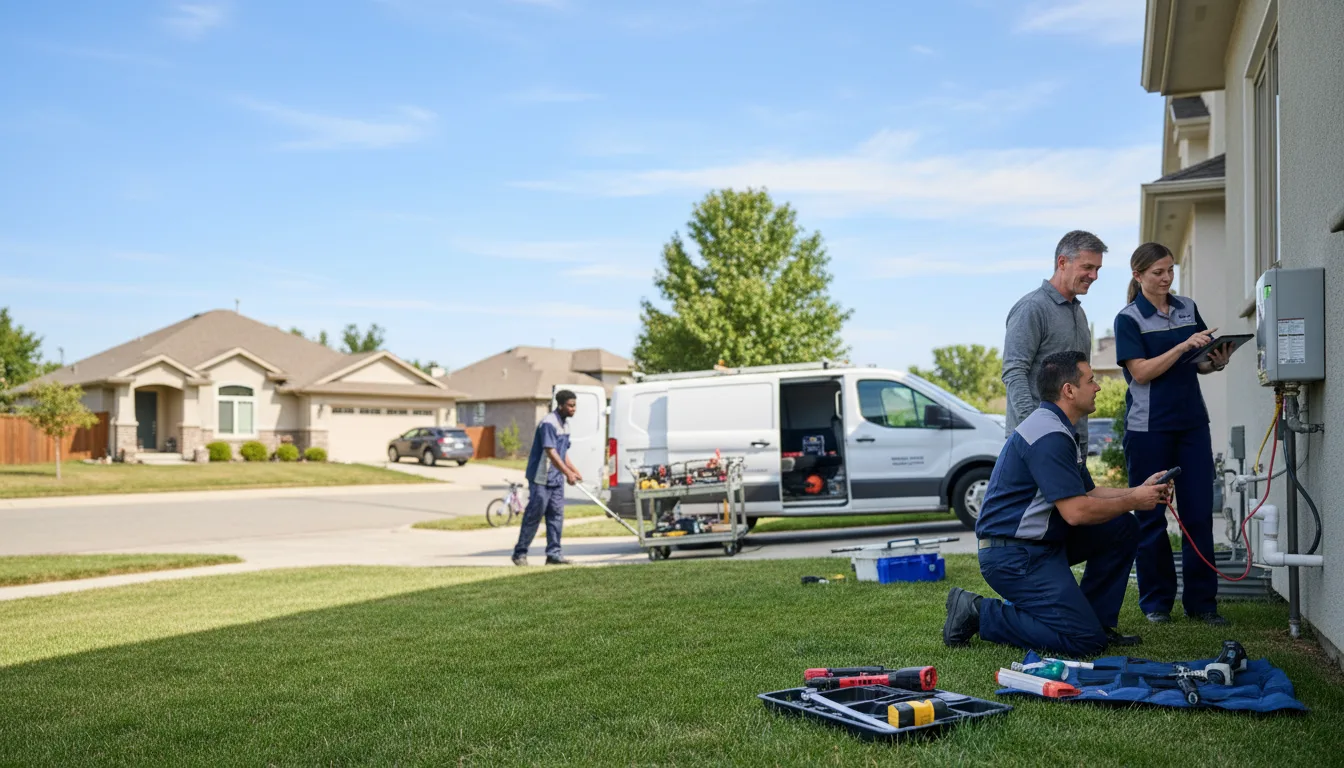 Tankless water heater service in Gregory, SD